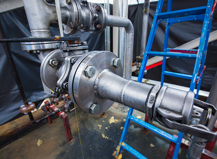 vortex-flow control valve